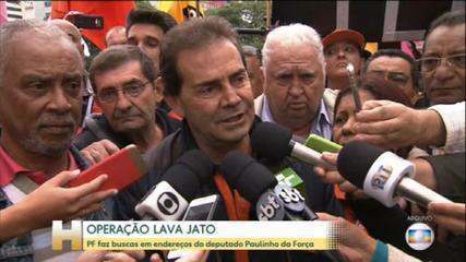 PF cumpre mandado contra Paulinho da Força em fase da Lava Jato PF cumpre mandado contra Paulinho da Força em fase da Lava Jato