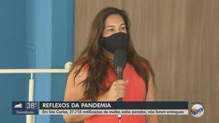 Por conta da pandemia, 27.718 notificações de multas não foram entregues em São Carlos Por conta da pandemia, 27.718 notificações de multas não foram entregues em São Carlos