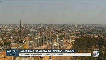 Semana deve ter aumento de temperaturas na região, afirmam meteorologistas Semana deve ter aumento de temperaturas na região, afirmam meteorologistas
