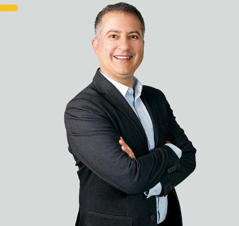Israel Lacerda, candidato à Prefeitura de Suzano pelo PSL — Foto: PSL Suzano/Divulgação