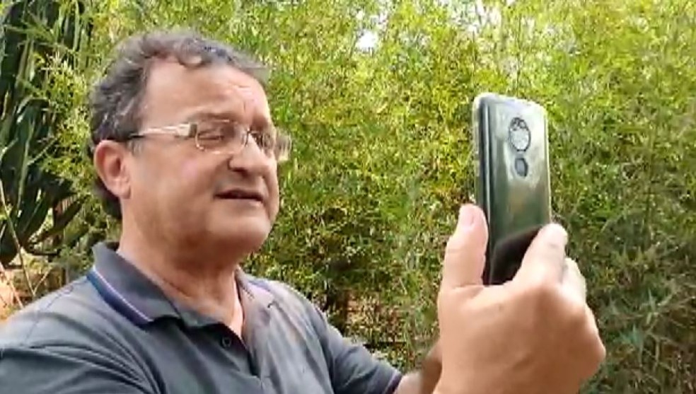 Emilson Roveri (Rede Sustentabilidade) é candidato à Prefeitura de Ribeirão Preto (SP) — Foto: Reprodução/EPTV