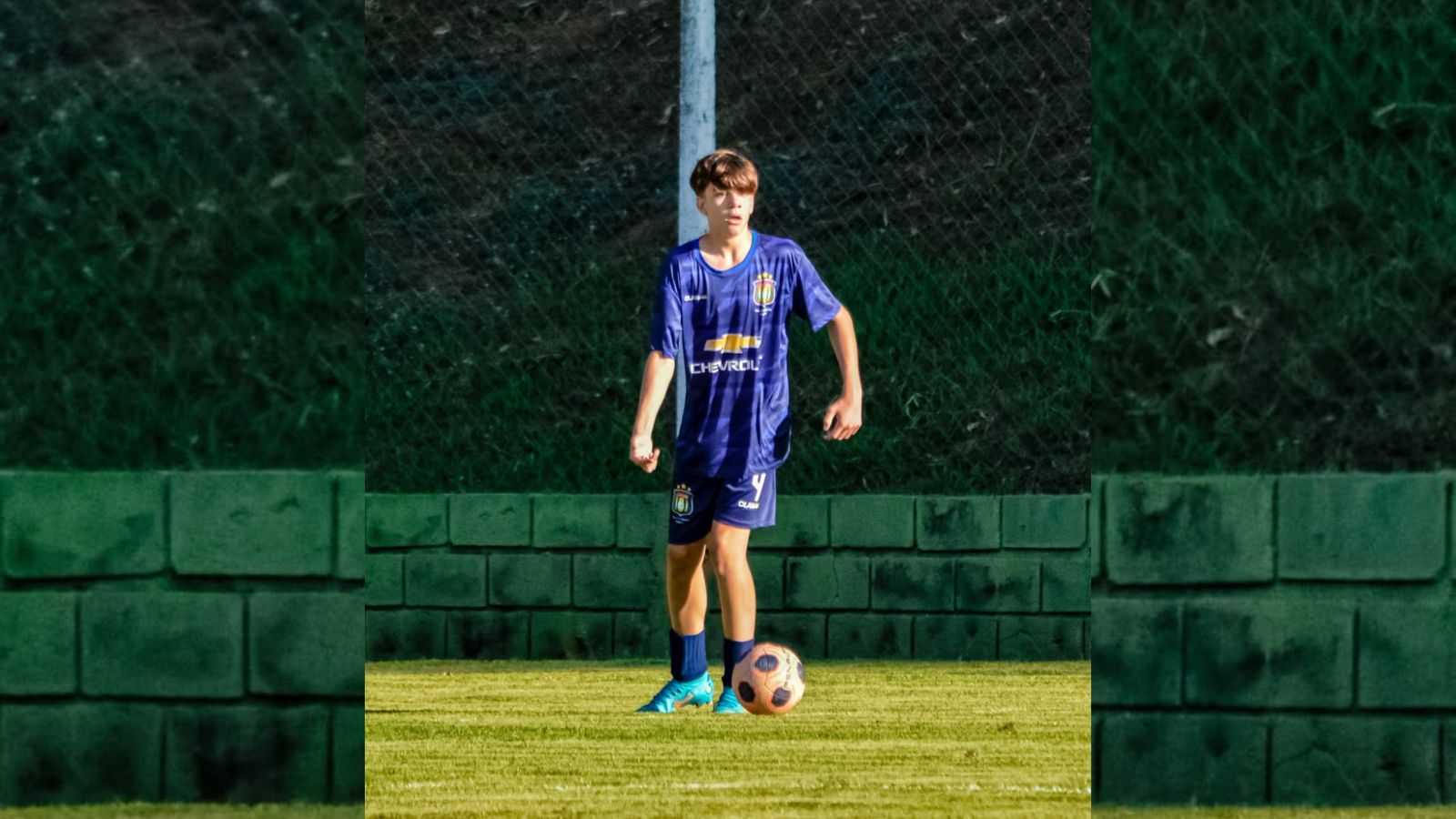 Davi Maciel zagueiro do Sub-14 do São Caetano é a nova joia das categorias de base