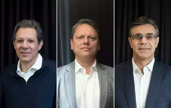 Campanha acirrada projeta debate tenso entre Haddad, Tarcísio e Rodrigo Garcia