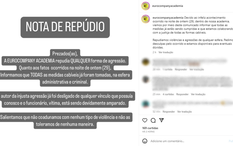 Professor de jiu-jítsu é demitido por suspeita de agredir funcionário de academia com tapa no rosto