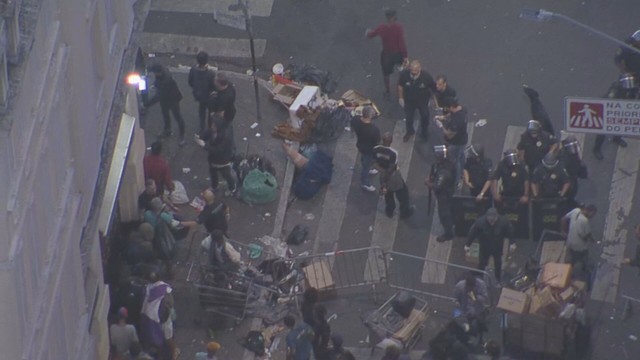 Polícia e GCM fazem operação na Cracolândia, no Centro de SP