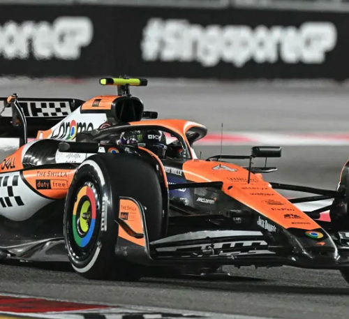 Norris dá troco em Leclerc e lidera treino livre 2 do GP de Singapura; Verstappen é 15º