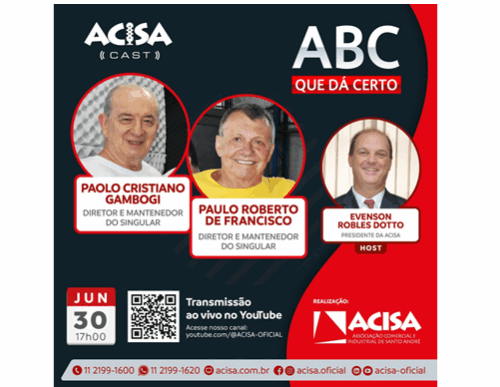 Podcast da ACISA recebe mantenedores da Rede de Ensino Singular