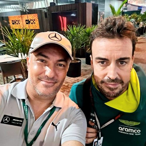 Inspiração na pista: Mauricio Pirchio vive dia histórico ao lado de Fernando Alonso