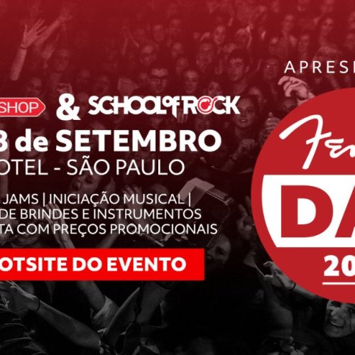 School of Rock e Pride Music Shop promovem Fender Day em São Paulo