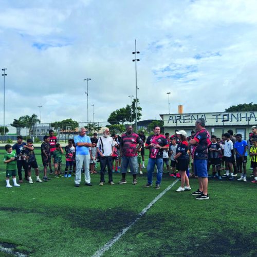 Dragão Negro impacta comunidade de Jundiapeba através do futebol