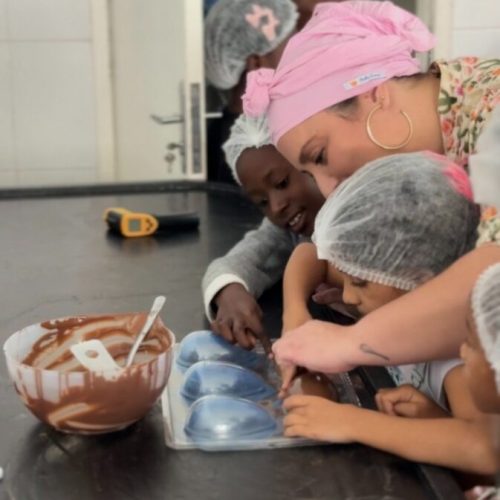 Páscoa sustentável: Interact promove educação ambiental para crianças no Conjunto Jefferson em Mogi