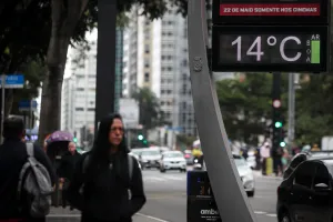 São Paulo permanece em estado de atenção devido ao frio intenso até o dia 24, domingo.
